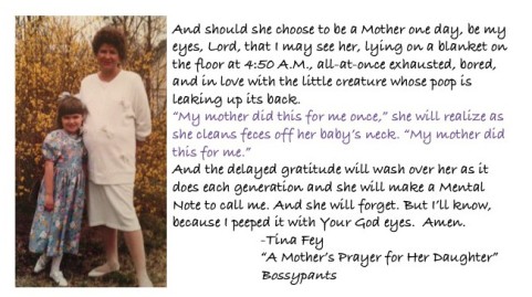 Mother's Prayer Excerpt